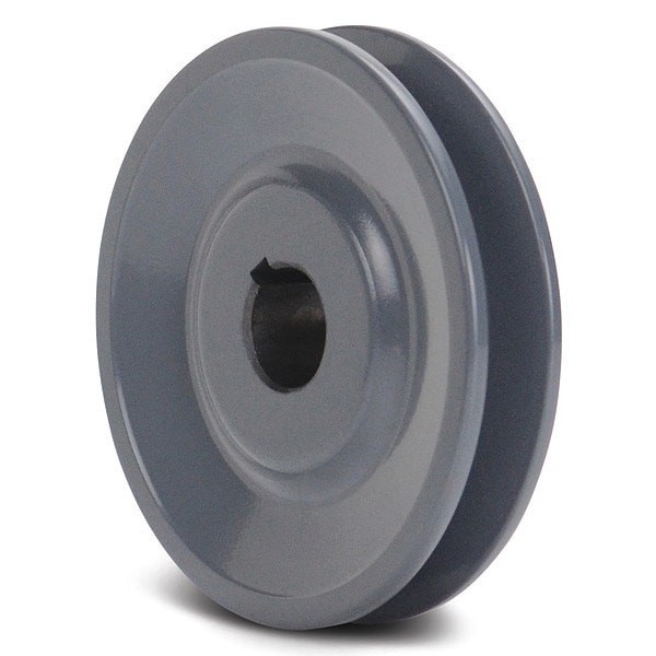 1 In Fixed Bore 1 Groove V-Belt Pulley 3.25 In Od, Ak321