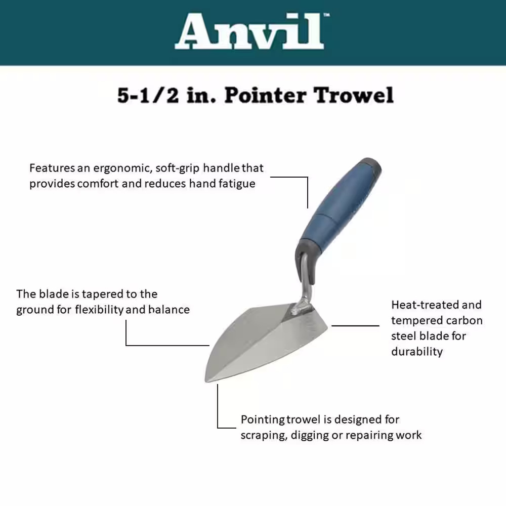 5-1/2 In. Pointer Trowel