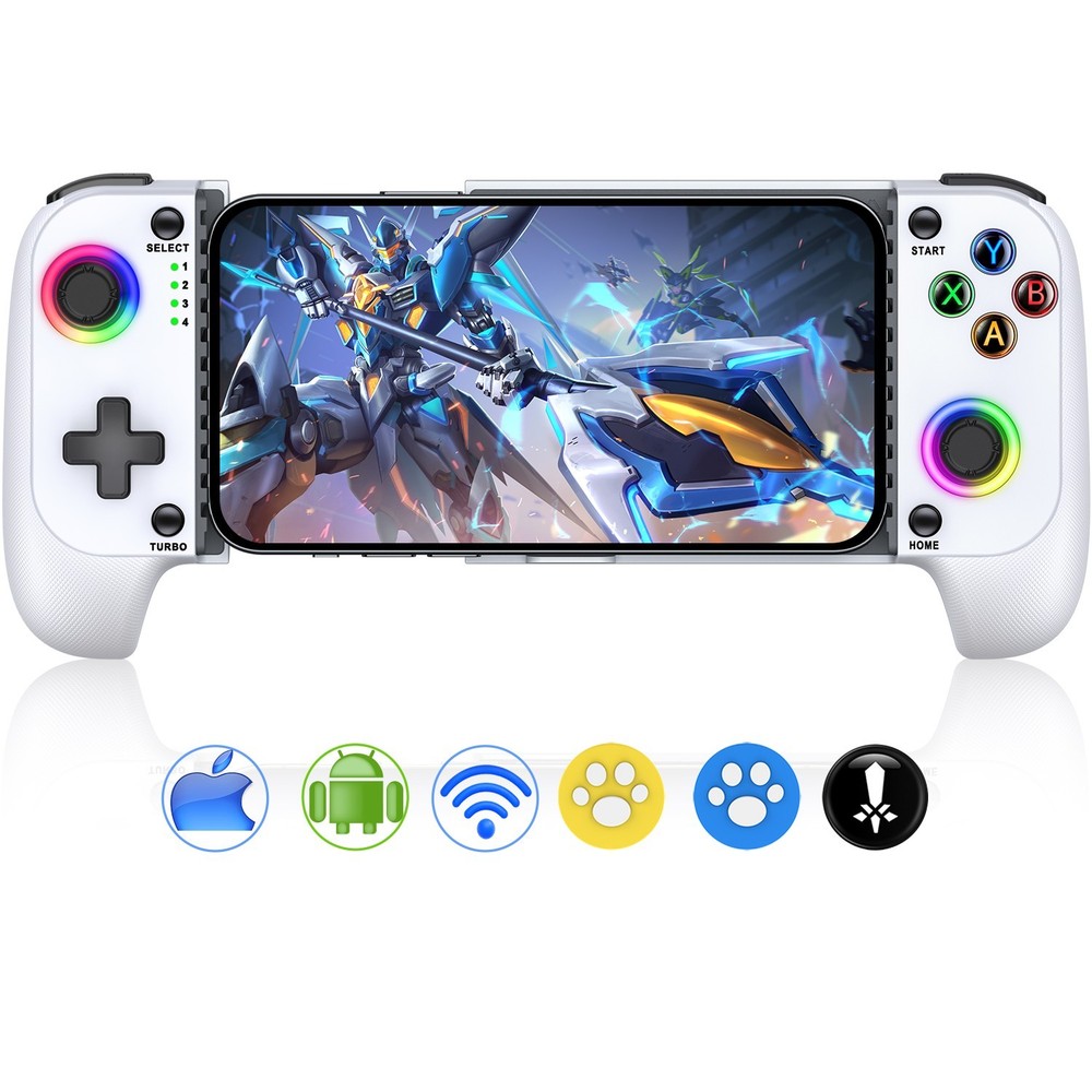 Wireless Mobile Phone Game controller Handheld Gaming Gamepad for iPhone/Android