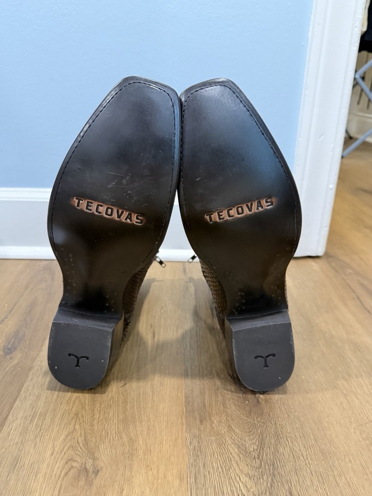 Tecovas Exotic Python Boots 12.5 D
