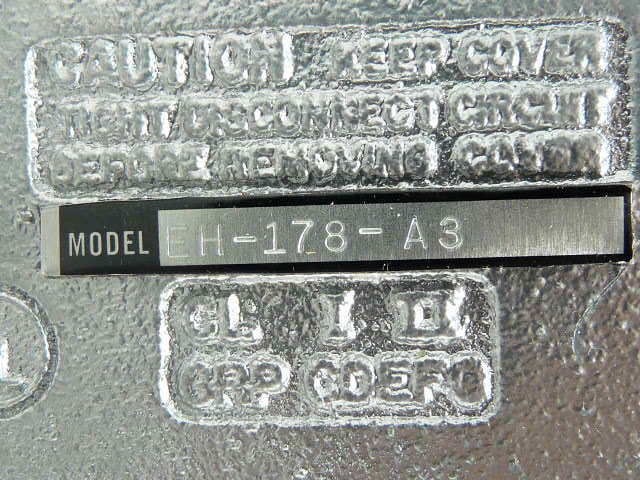 Appleton EH-178-A3 Explosion Proof Level Float 2.5 NEW