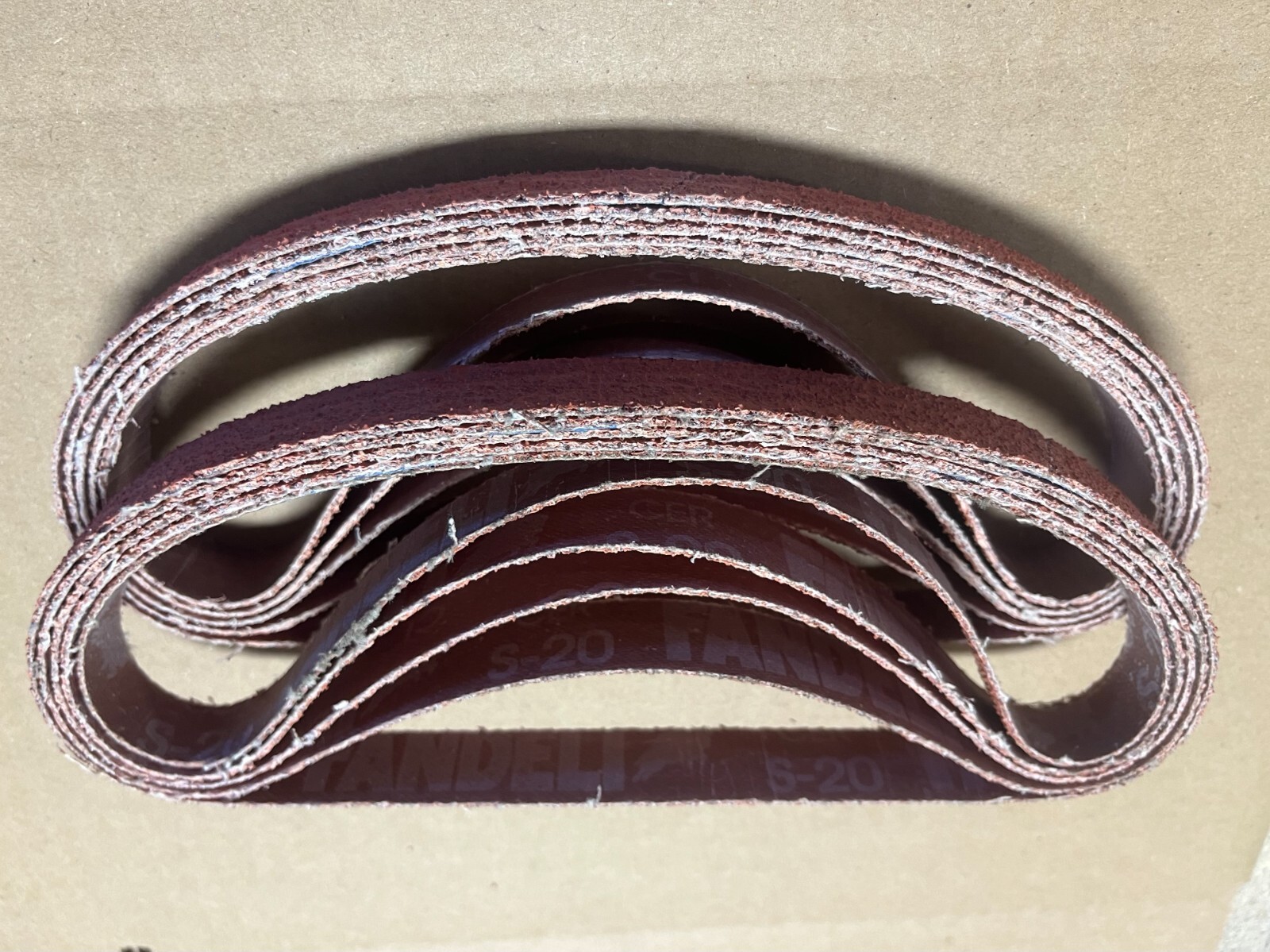 1 x 30 Inch Premium Ceramic Grinding & Sanding Belts, 6 Belt Asst. Pack!