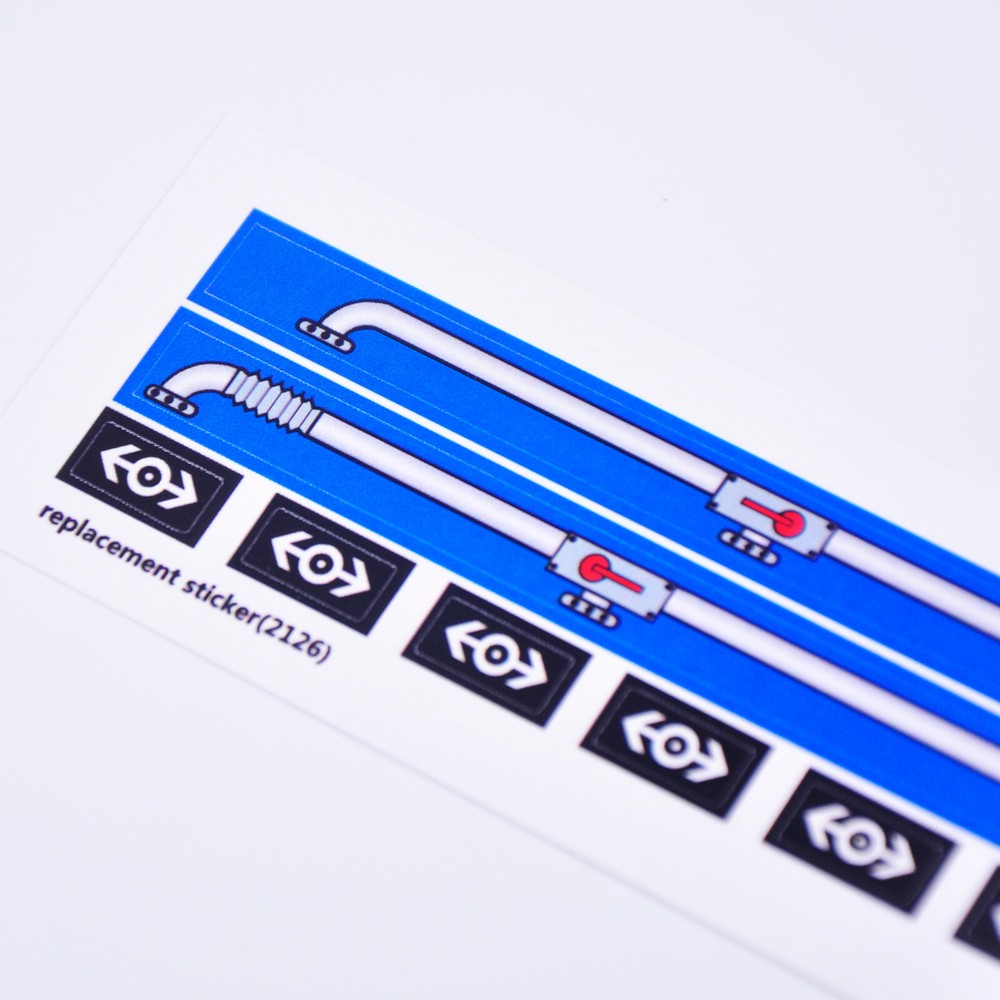 Replacement sticker for set 2126
