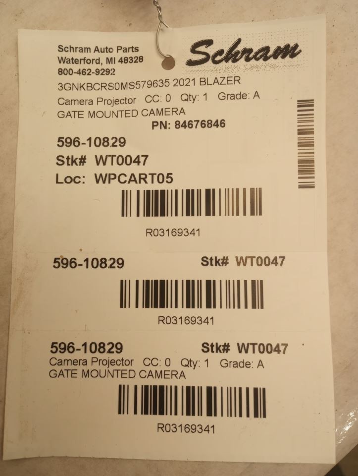BLAZER 2021 Camera/Projector 3169341