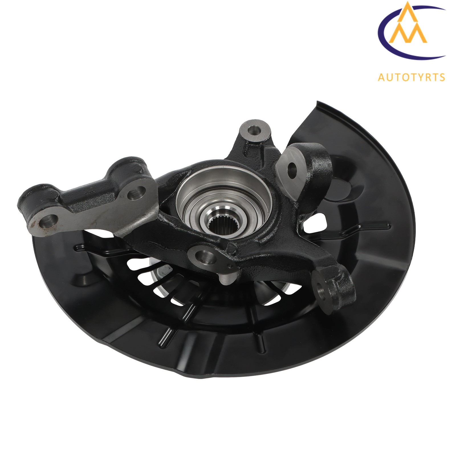 Front Left Steering Knuckle+Wheel Hub Bearing For Toyota Camry 2012 2013 - 2017