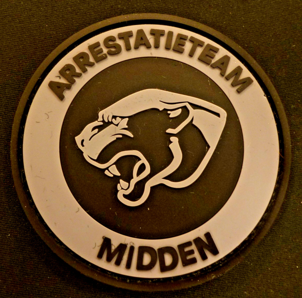 DUTCH PVC HOOK BACKED PATCH.