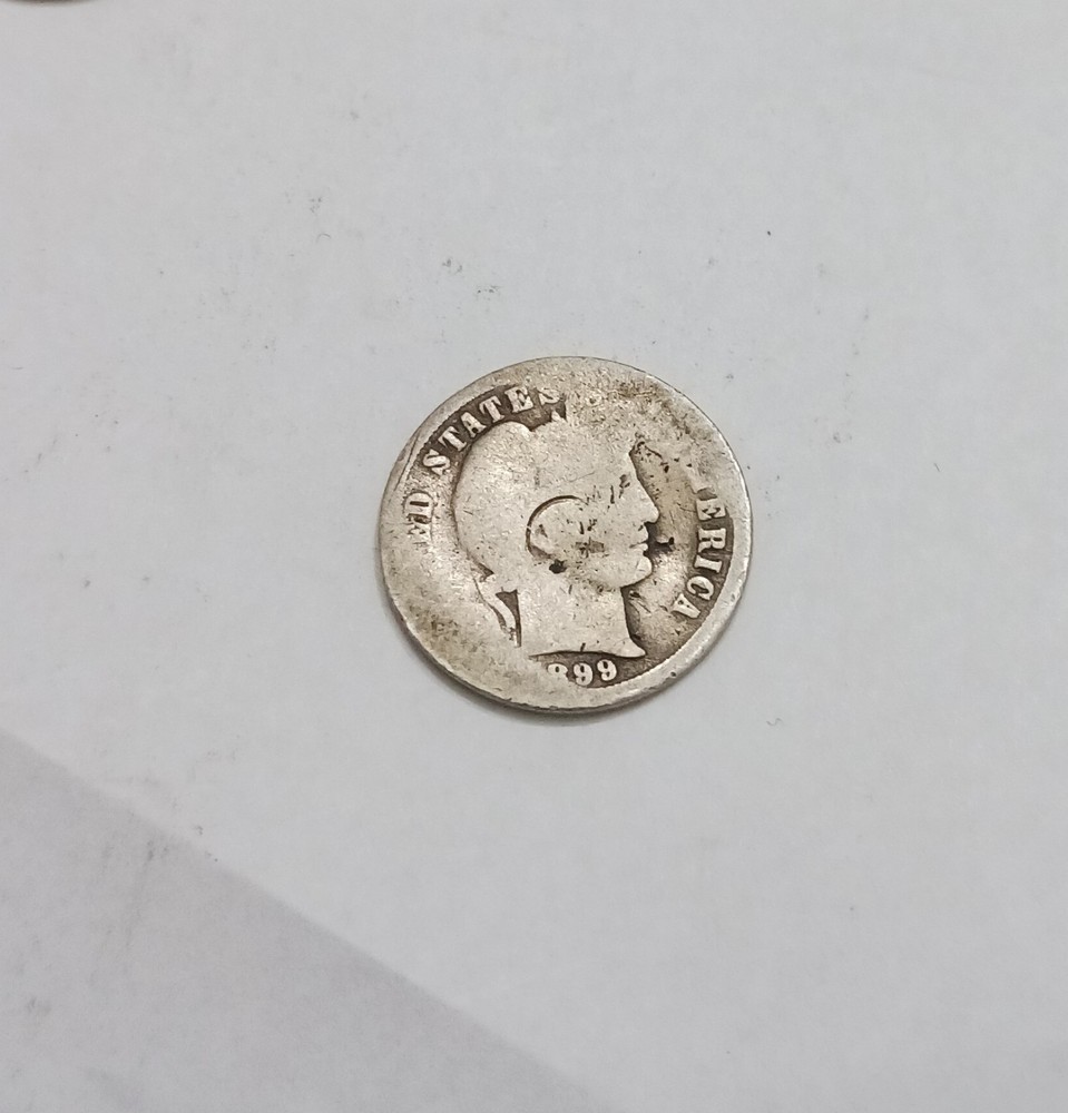 1899 O Barber Dime Silver Dime