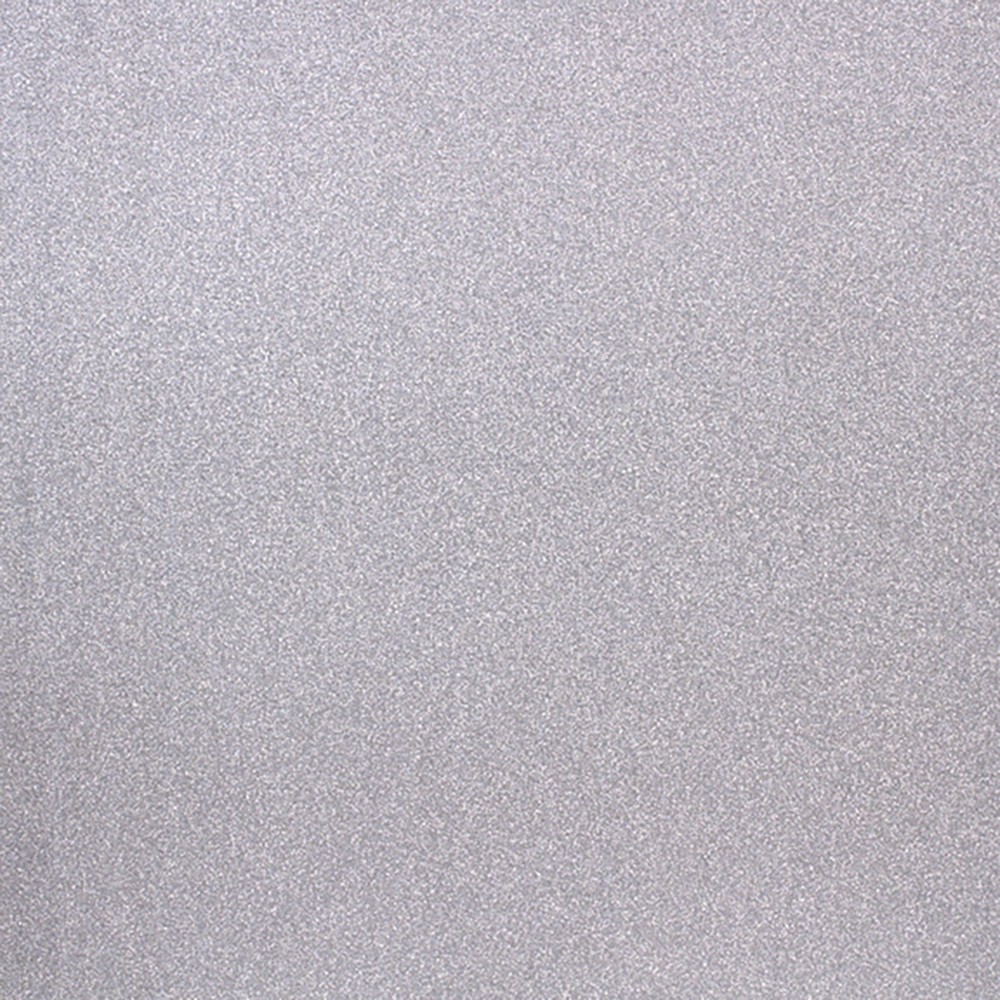 American Crafts POW Glitter Paper 12"X12"-Solid/Silver