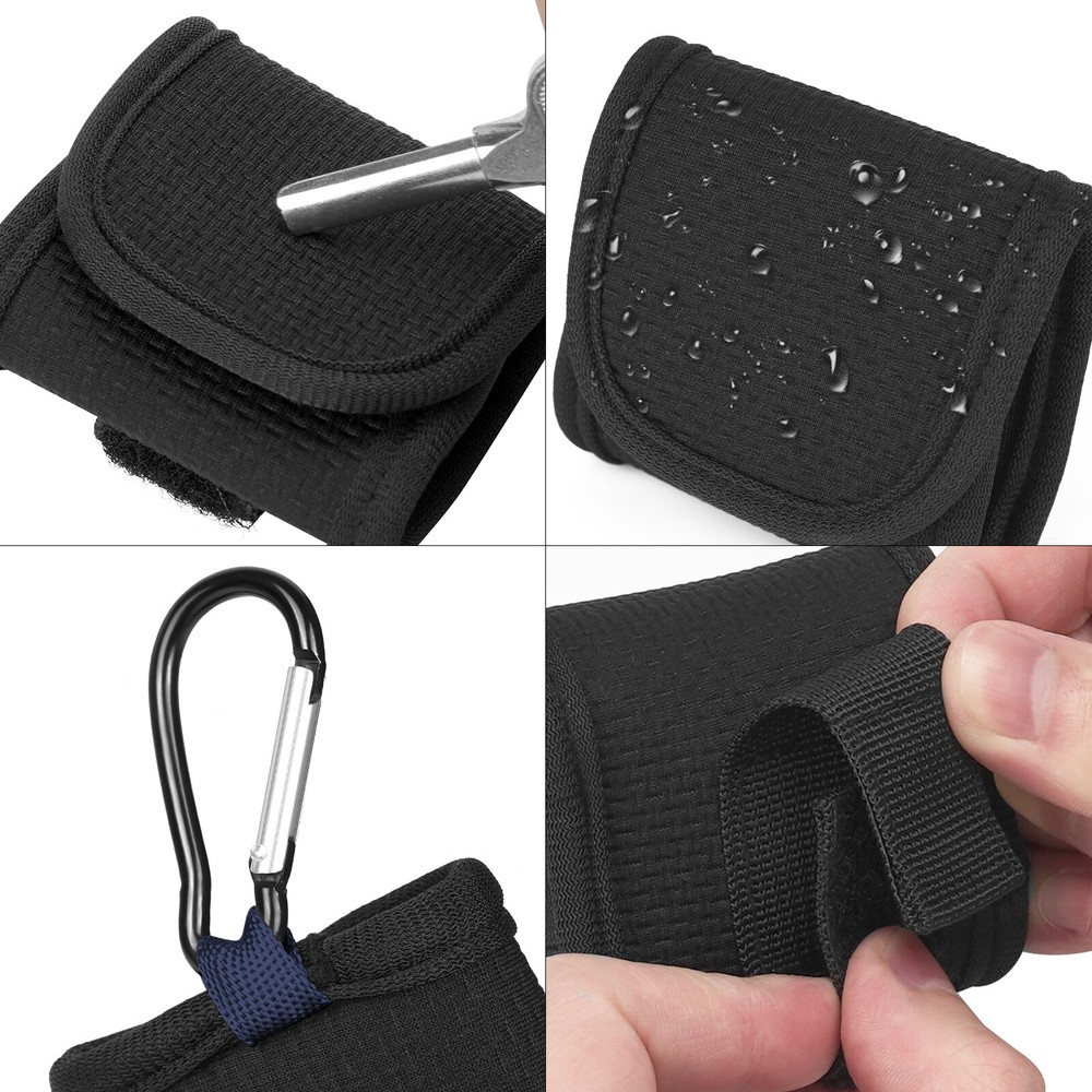 Geekria Earbuds Pouch with Belt Loop Compatible with Beats Studio Buds