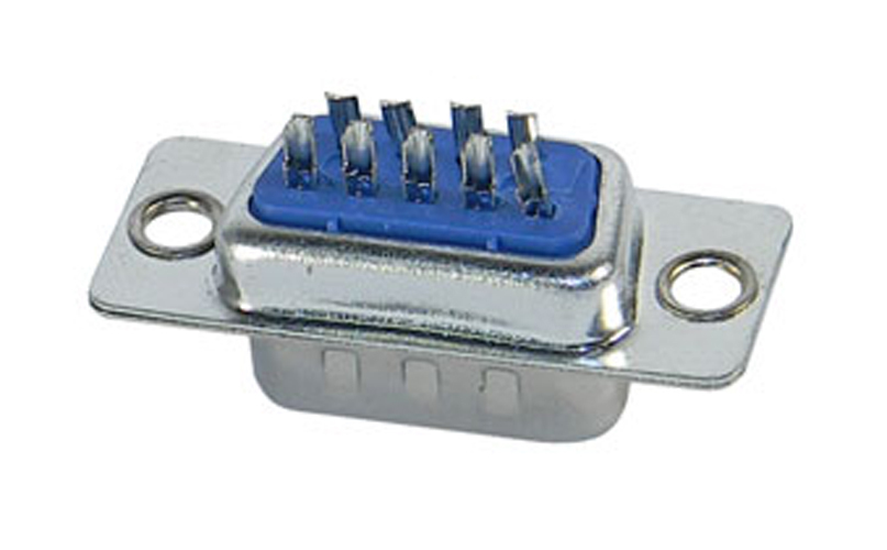 DB-9 Male D-SUB Solder Type 500-009