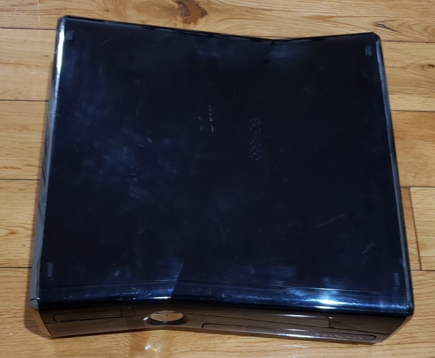 Xbox 360 S Slim Bundle 1439 250GB Console, Kinect Controller Power HDMI, TESTED