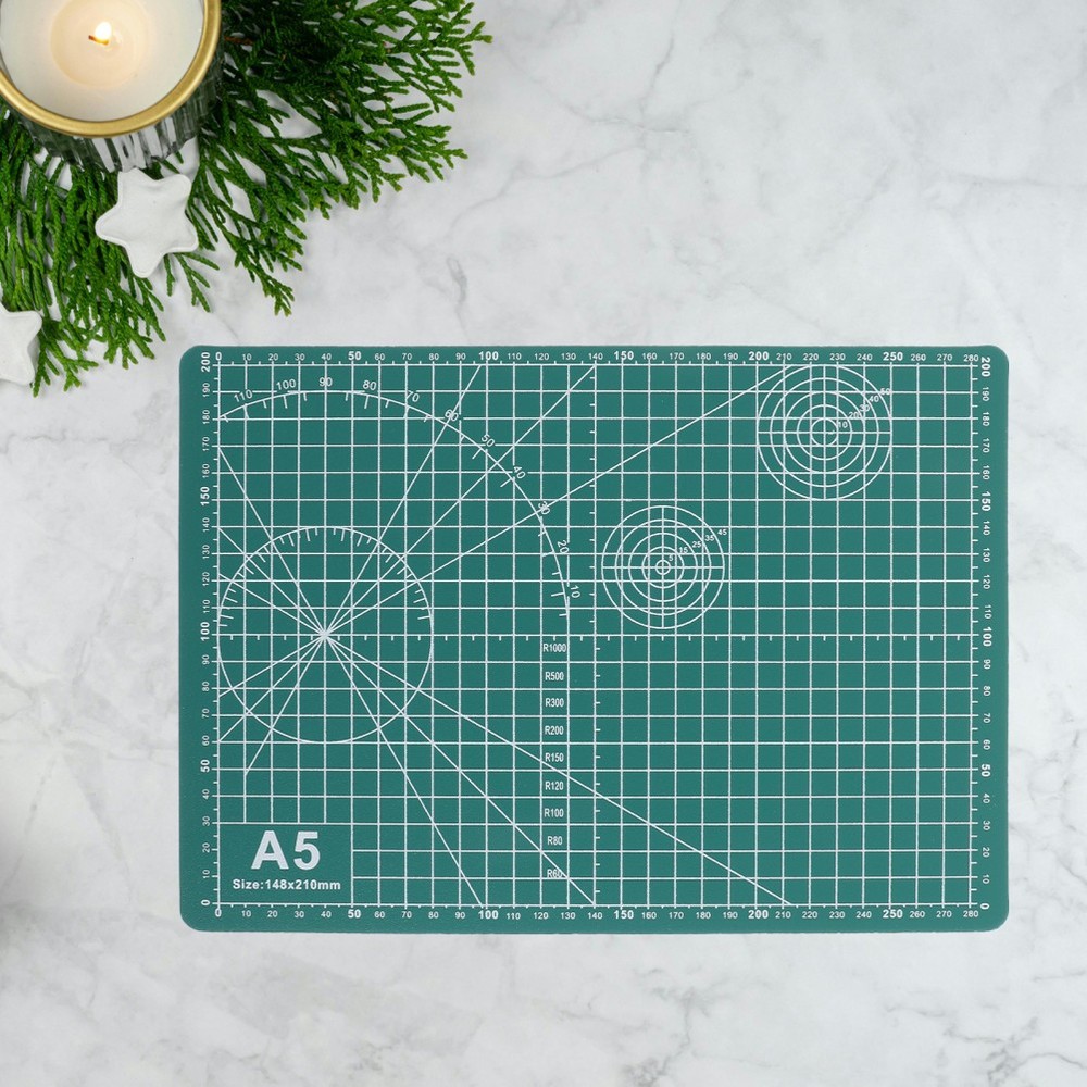 Double Sided Marking Cutting Board Mat for Models Craft Table Protector