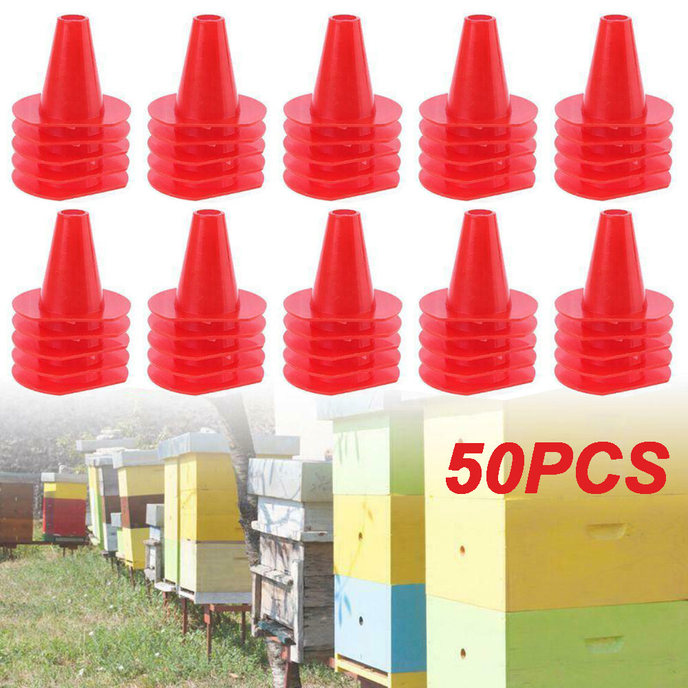 50Pcs Cone Shape Queen Excluder Preventing Bee Escaping Beekeeping Tool