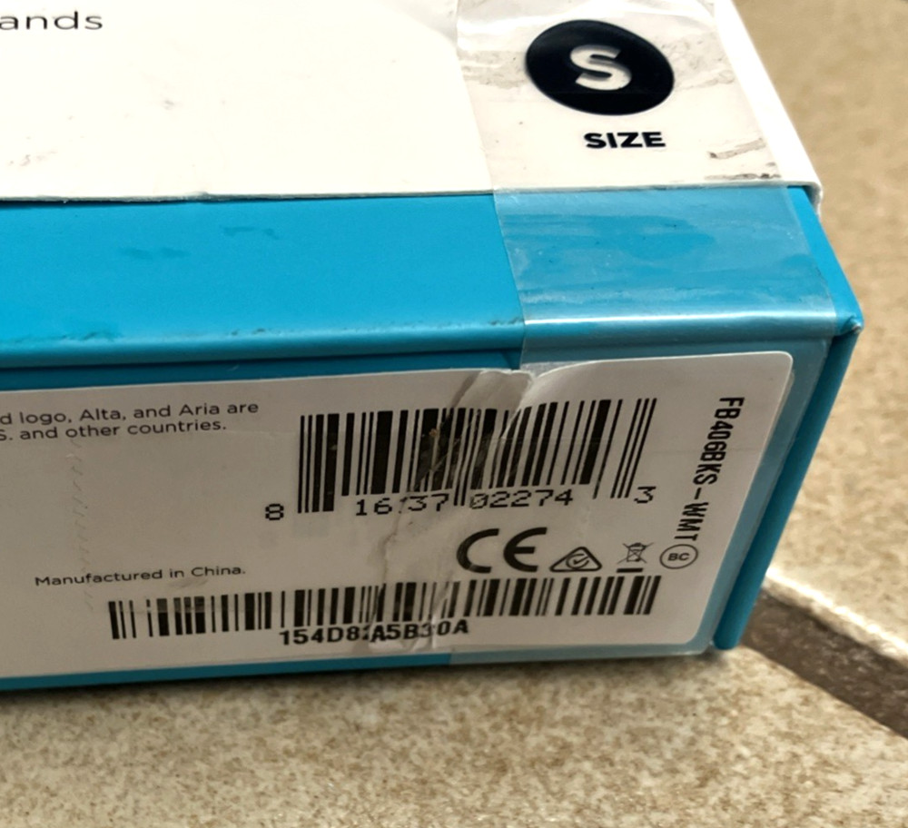 Fitbit Alta Small Activity Tracker - Black