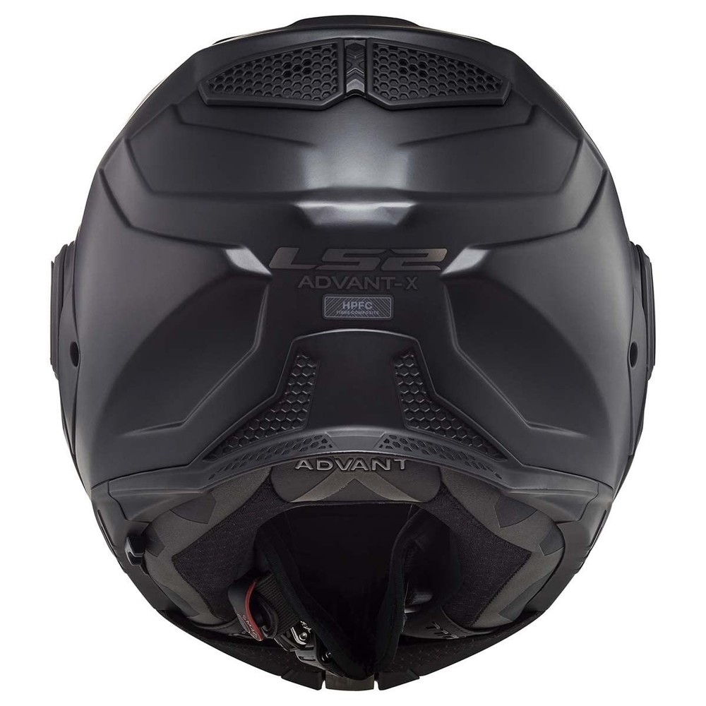 LS2 Helmets Advant X Modular Helmet (Matte Black - Large)