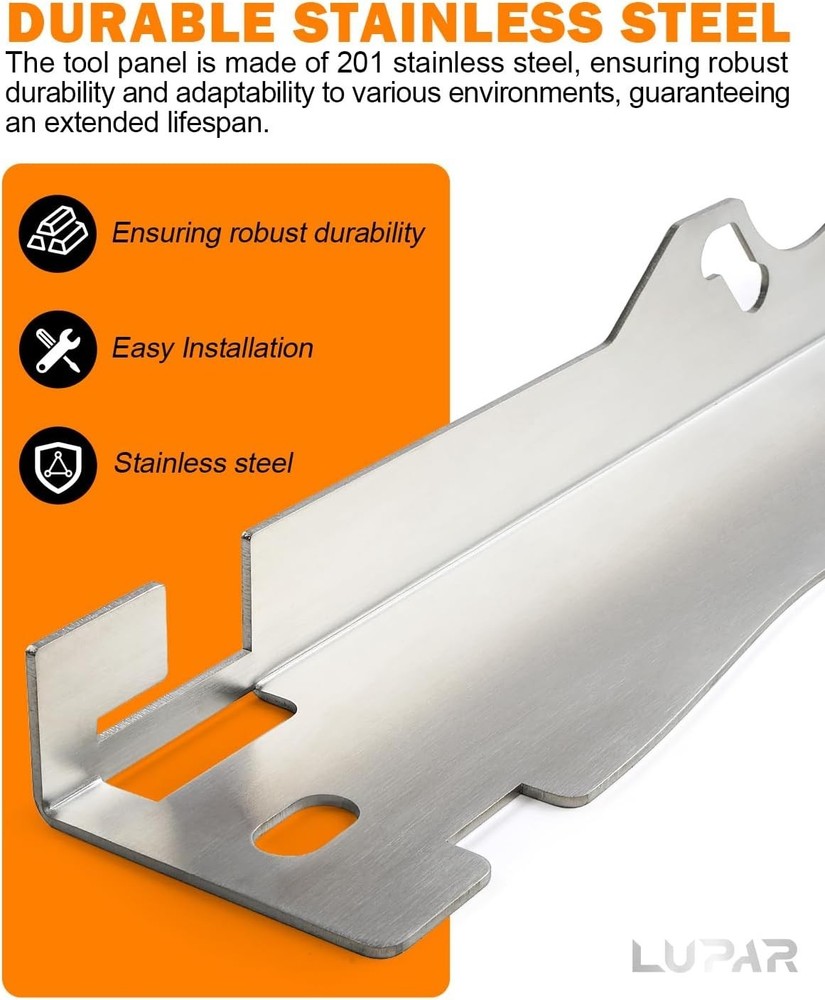 Upgraded Wheel Alignment Tool with Connection Sheet, Heavy Duty Stainless