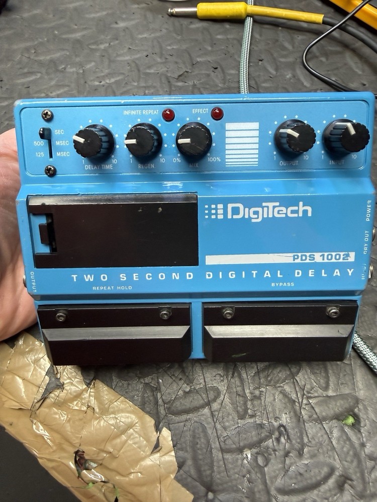 Digitech DOD PDS 1002 Two Second Digital Delay Electric Guitar Effect Pedal