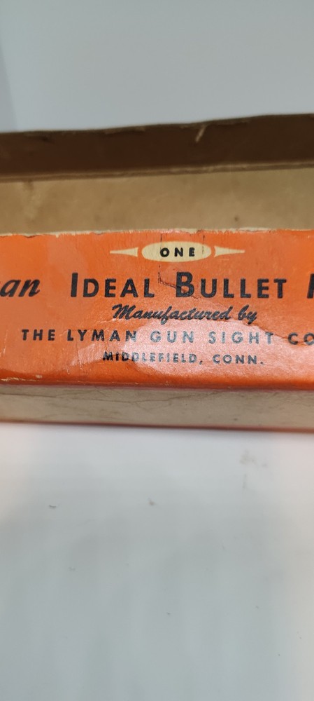 Lyman Ideal Bullet Mould Box Only Empty