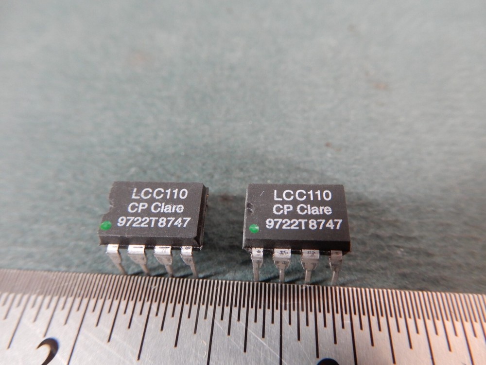 CP Clare LCC110 8 Pin Solid State Relay Qty 45 NOS Through Hole
