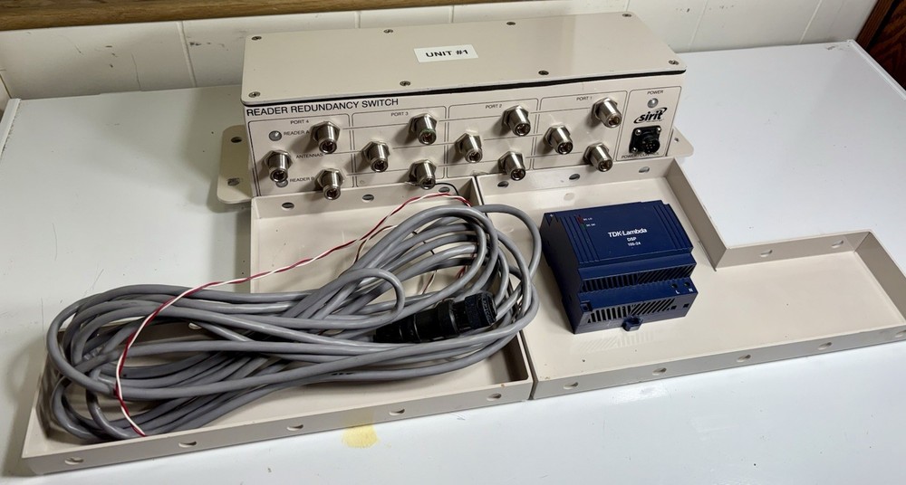 Sirit RRS-001 Reader Redundancy Switch Heavy Duty RFID Access Failover Control