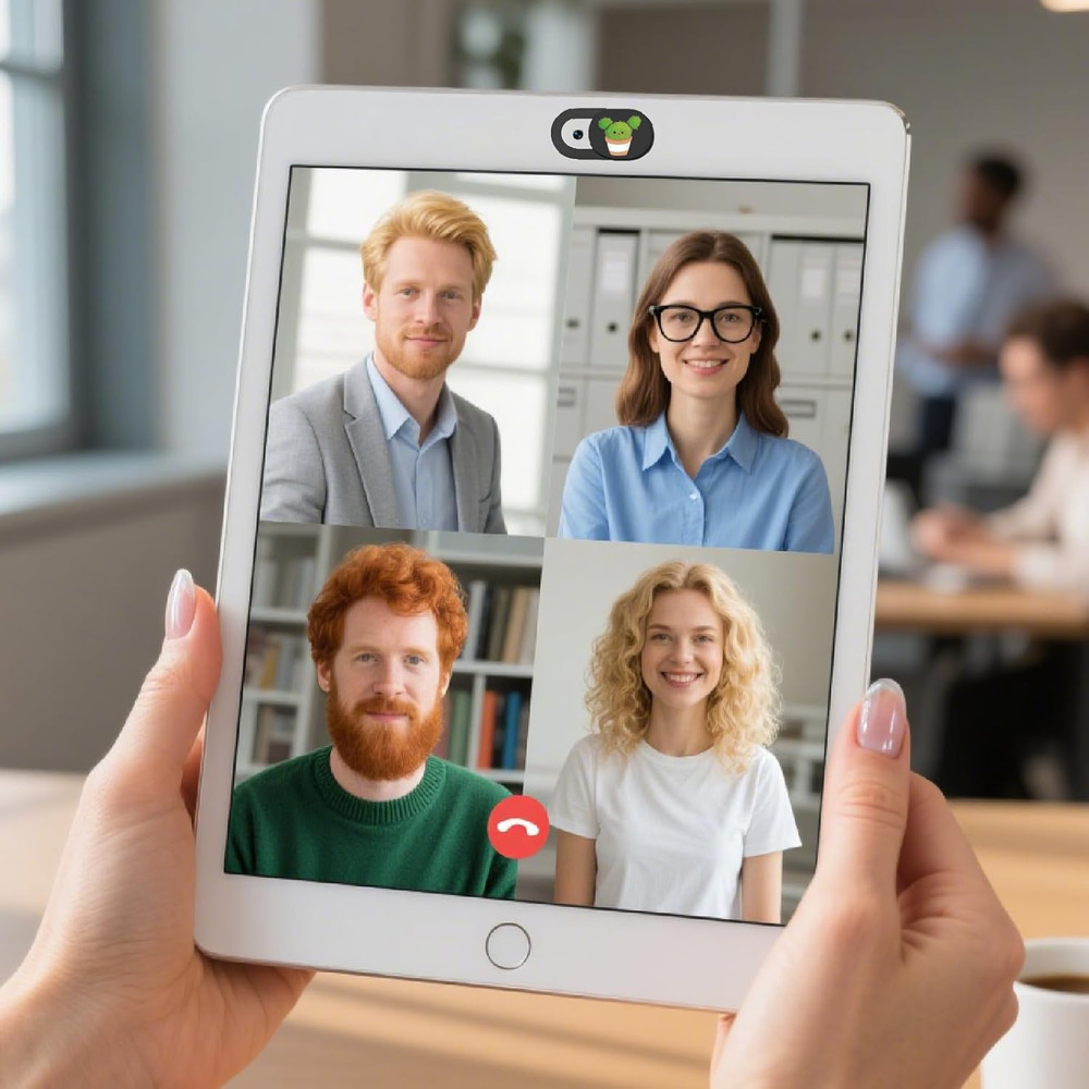 6Pcs Webcam Camera Covers Privacy Security Guard Slide Phone Webcam Protector