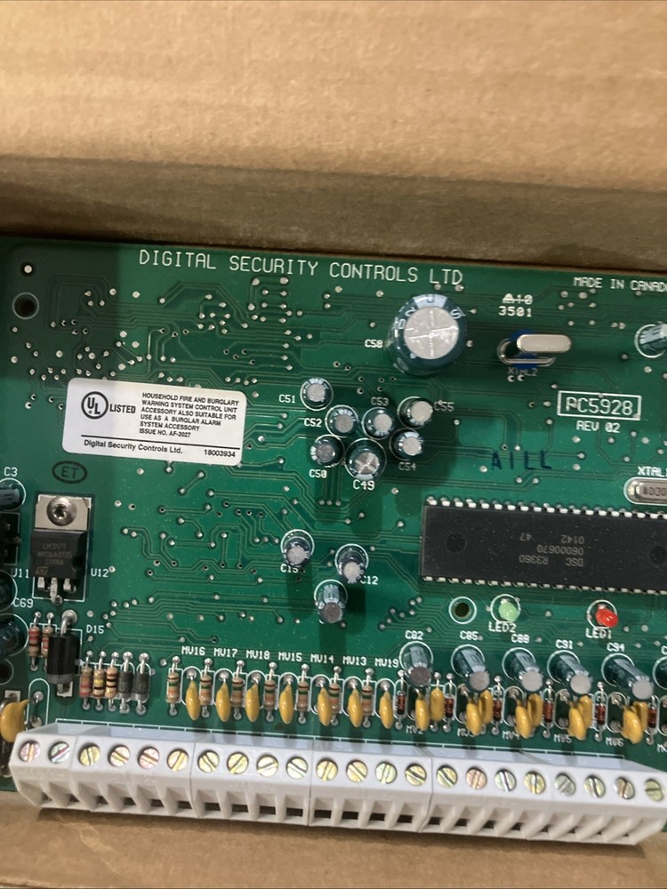 DSC Security CONTROL BOARD