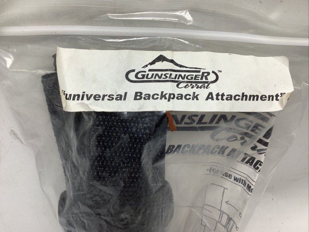 Universal Backpack Attachment By The Gunslinger Corral