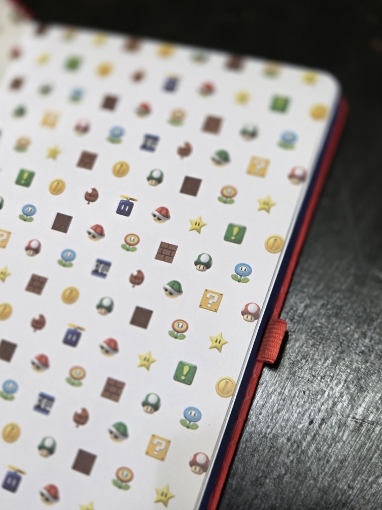Super Mario Bros Notebook (Mario Design) A5 Premium Journal Notebook, Note Book