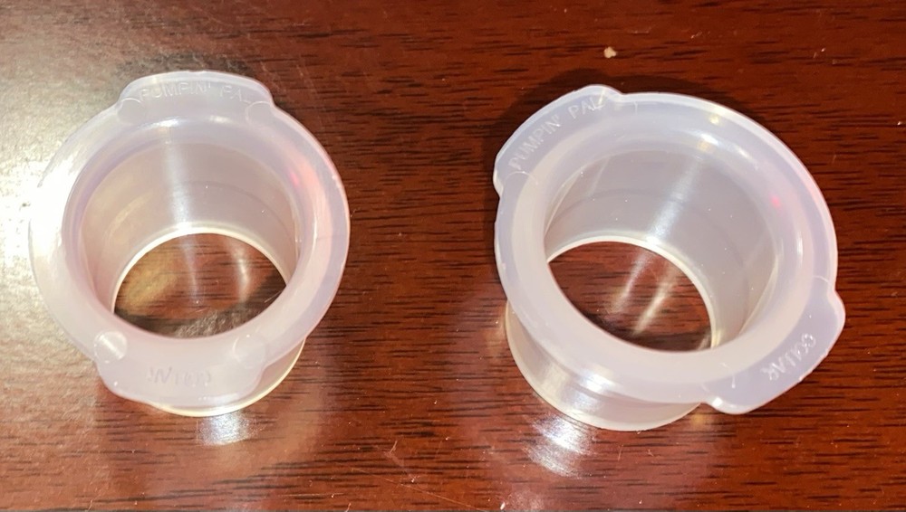 Pumpinpals Angled Breast Pump Flanges Small Set 8 Pcs