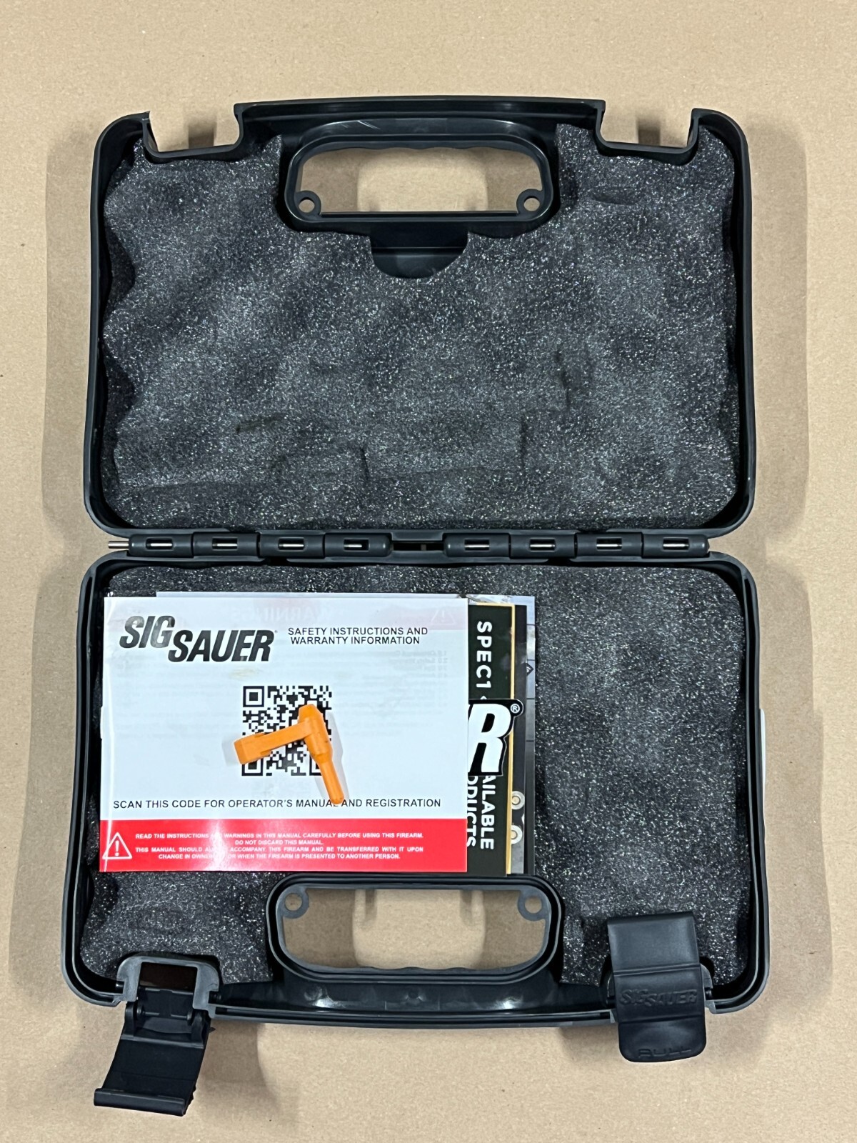 * Sig Sauer P320 P220 P365 Pistol Case Box SMALL *
