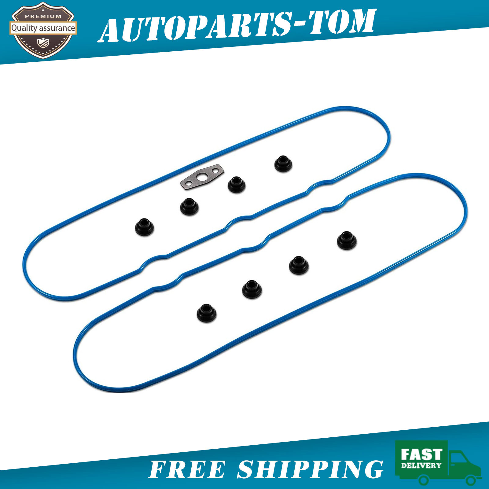 Valve Cover Gasket Set For GMC LS 4.8L 5.3L 5.7L 6.0L Engine Fel-Pro VS50504 R-1