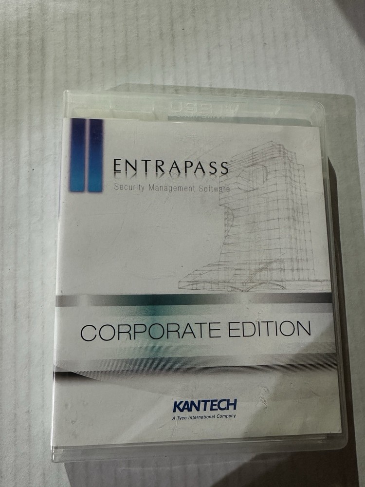 (NEW & SEALED) Kantech E-COR-USB EntraPass Corporate Edition Software