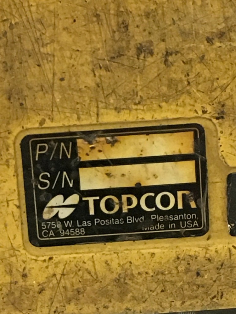 Topcon System Five 9256 w/ 3x 9142 Sonic Tracker II Sensors & Case WORKING