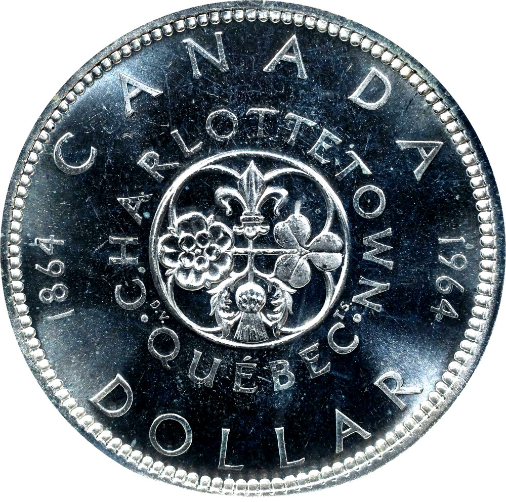 Canada 1964 Silver Dollar NGC PL67CAM