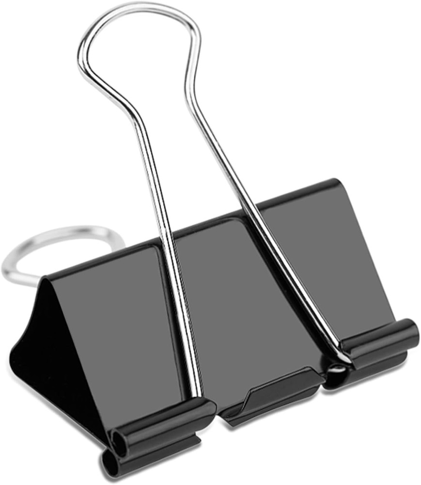 Versatile 2 Inch Extra Large Binder Clips - 10 Pcs for Secure Document Handling