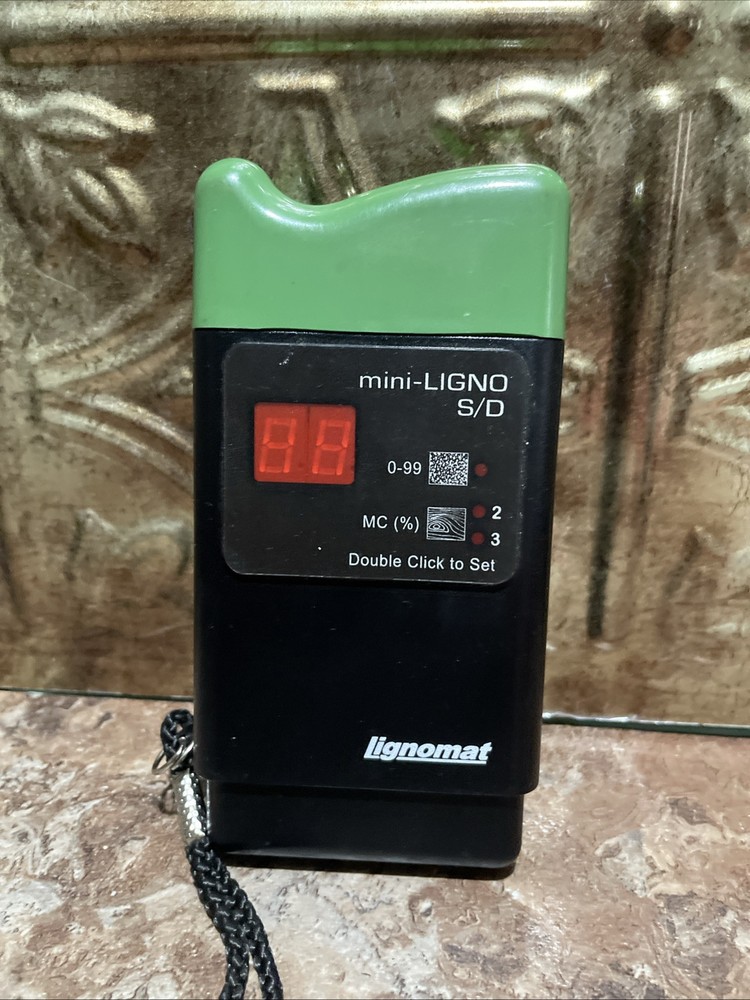 Lignomat Moisture Meter Mini-Ligno S/D Black