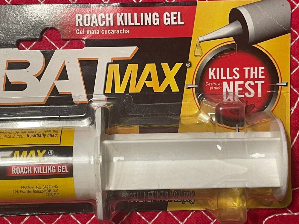 Combat Source Kill Max Roach Kill Gel 2.1 oz (60g) Sealed Package