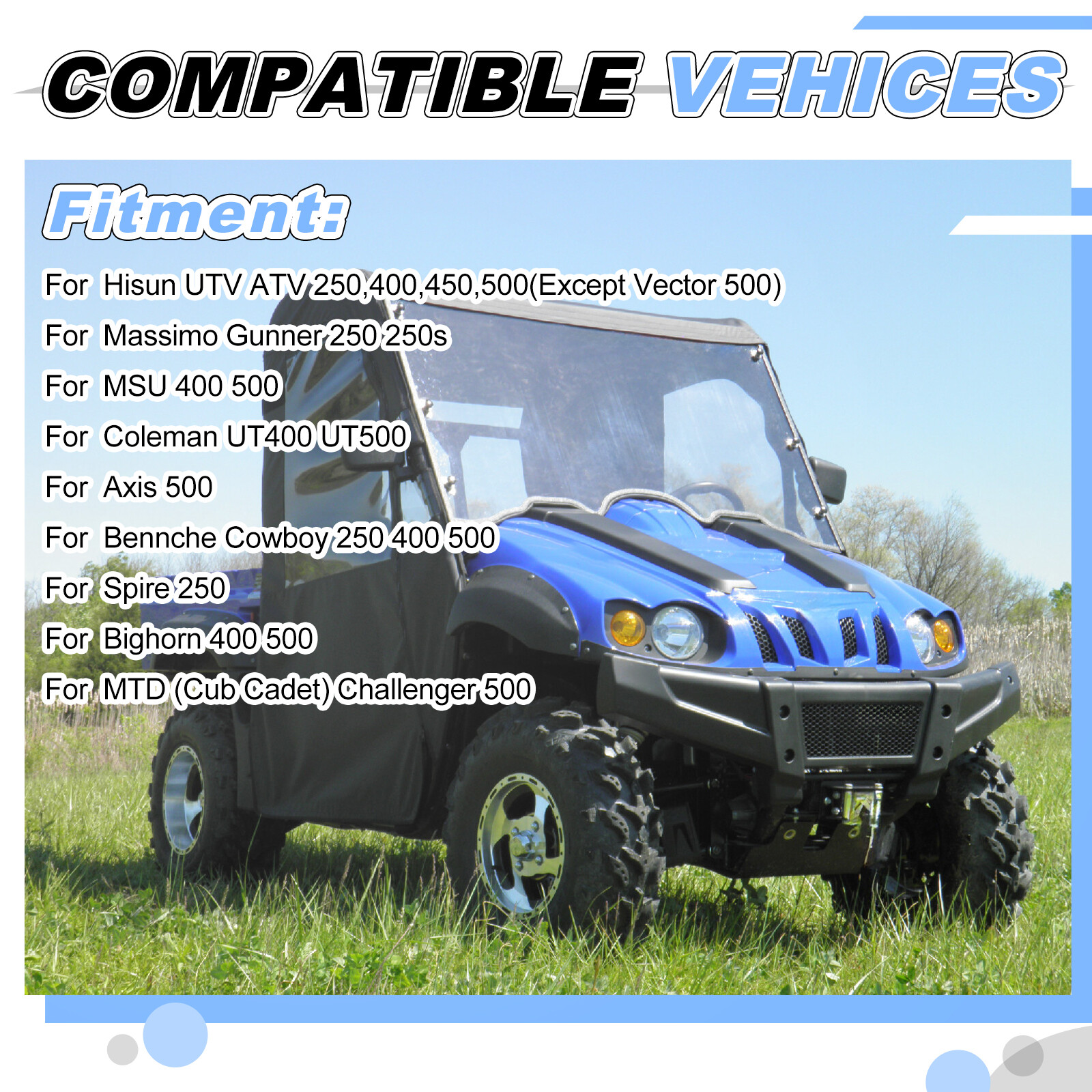 #28198992 Ignition Coil & Spark Plug W/ Wire Cap For Bennche Cowboy 250 400 500