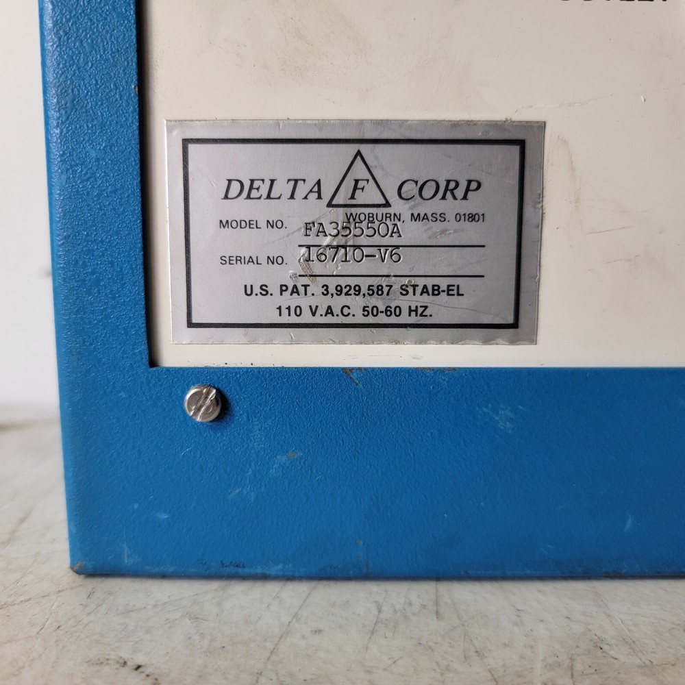 READ DESCRIPTION Delta F Trace Oxygen Analyzer 0-5000 PPM, FA35550A