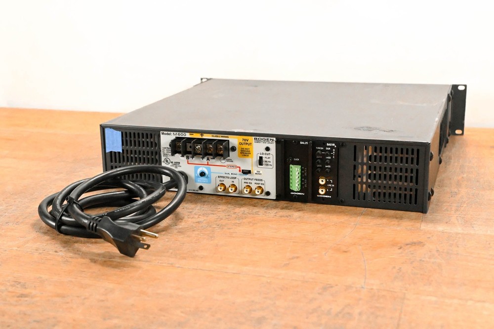 Bogen M600 M-Class Modular Power Amplifier CG01N8D