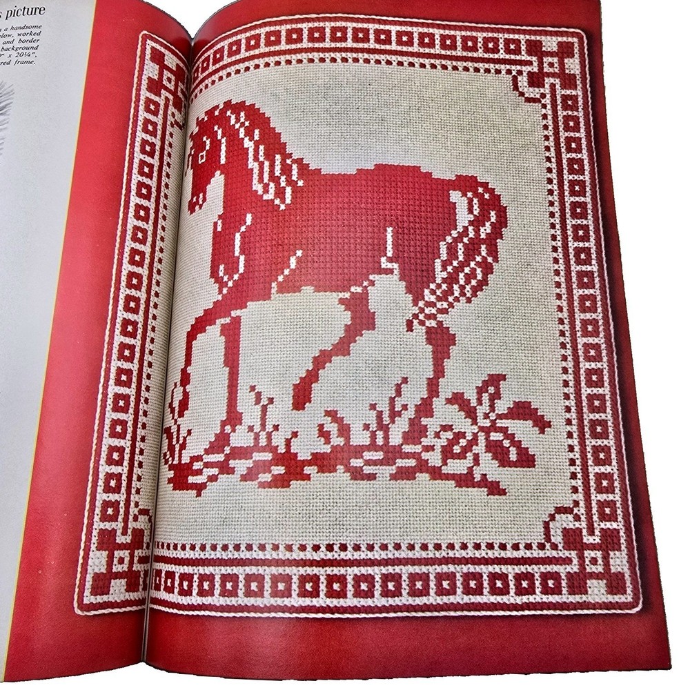 Vtg 1971 McCall's Needlepoint Book 2 Instructions & Patterns for Beginners