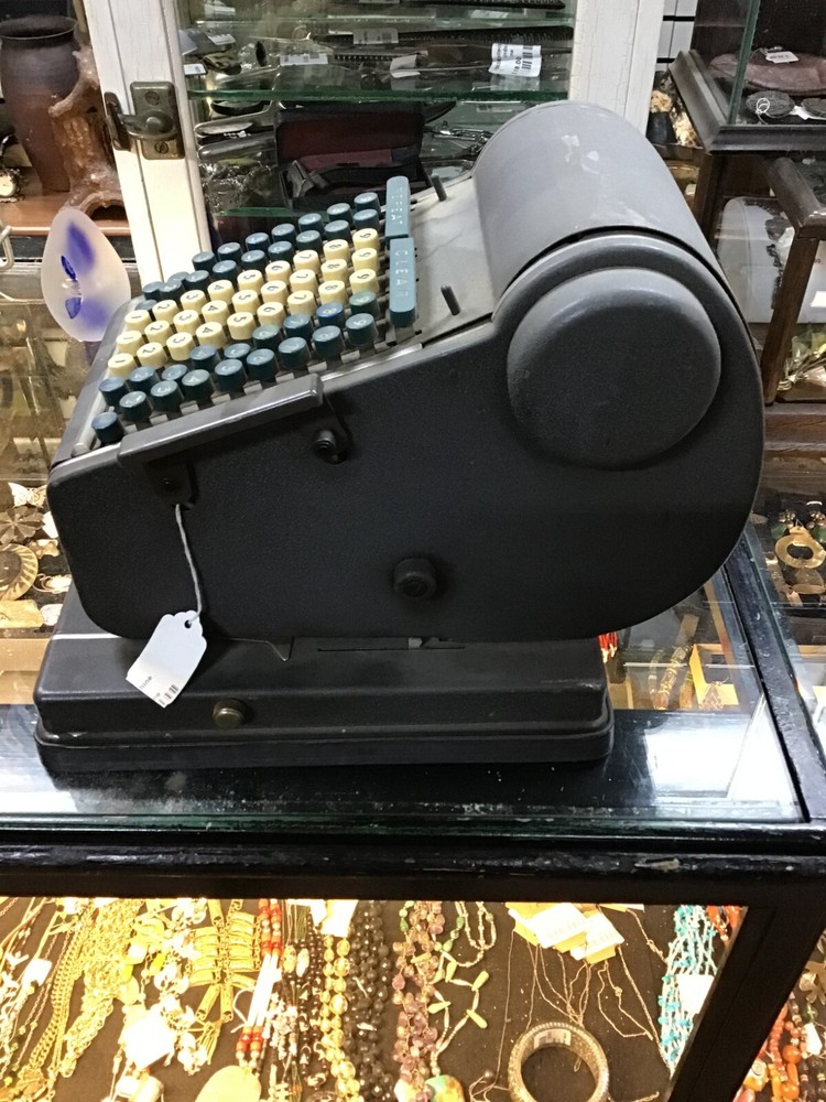 vintage adding machine calculator Todd / Burroghs