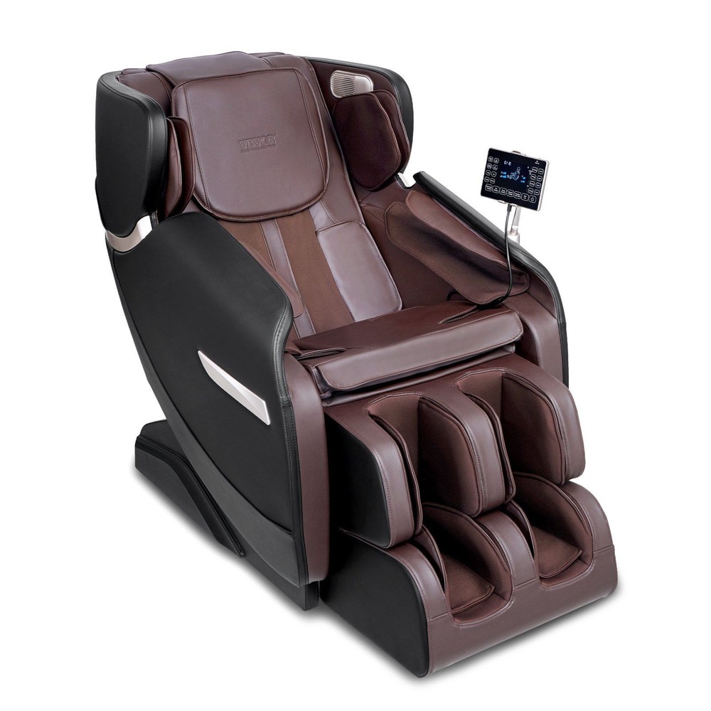 Zero Gravity Shiatsu Massage Chair 3D Roller Heating System Touchscreen