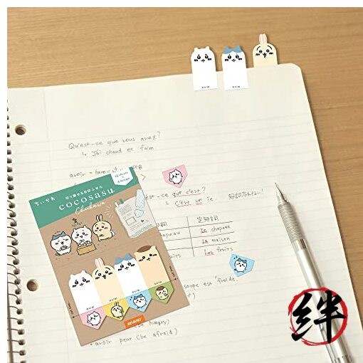 Beverly Sticky Notes Chiikawa Cocosas Face CS-183