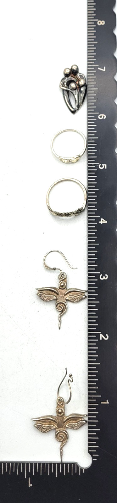 Sterling Silver Mixed Jewelry Lot Of 7