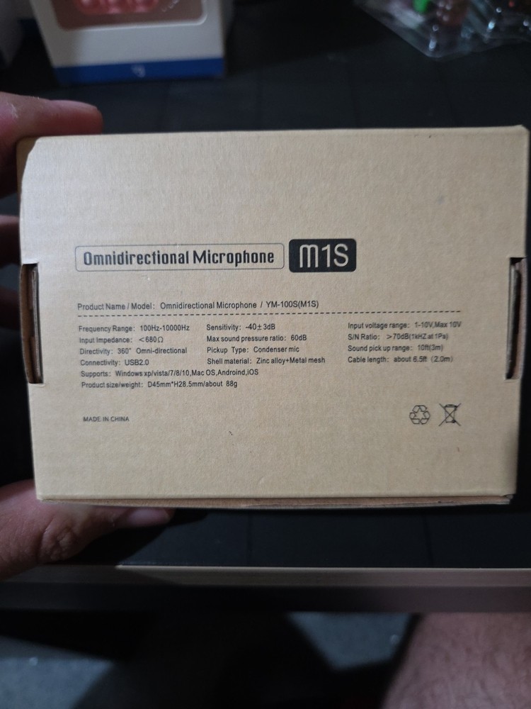 Omnidirectional Microphone M1