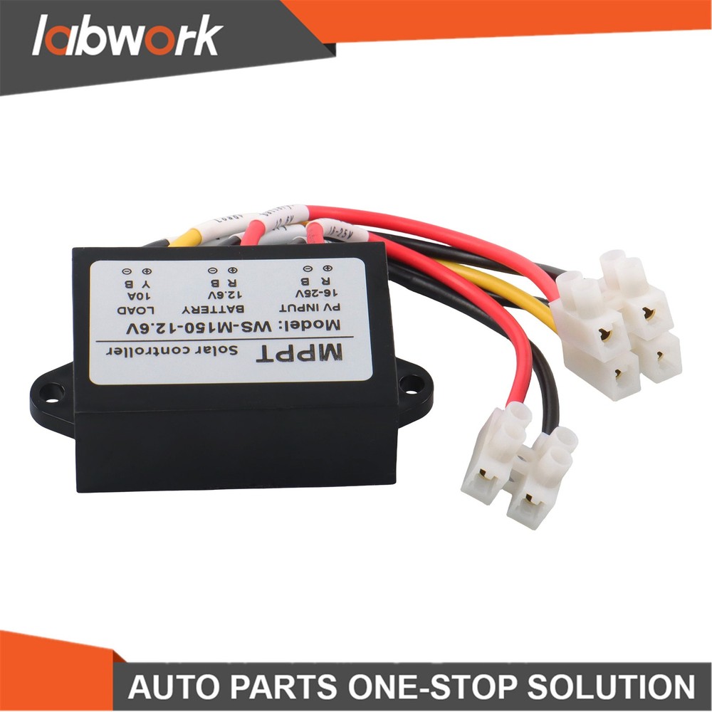 Labwork Solar Battery Charge Controller Boost MPPT Voltage Adjustable 12.6V