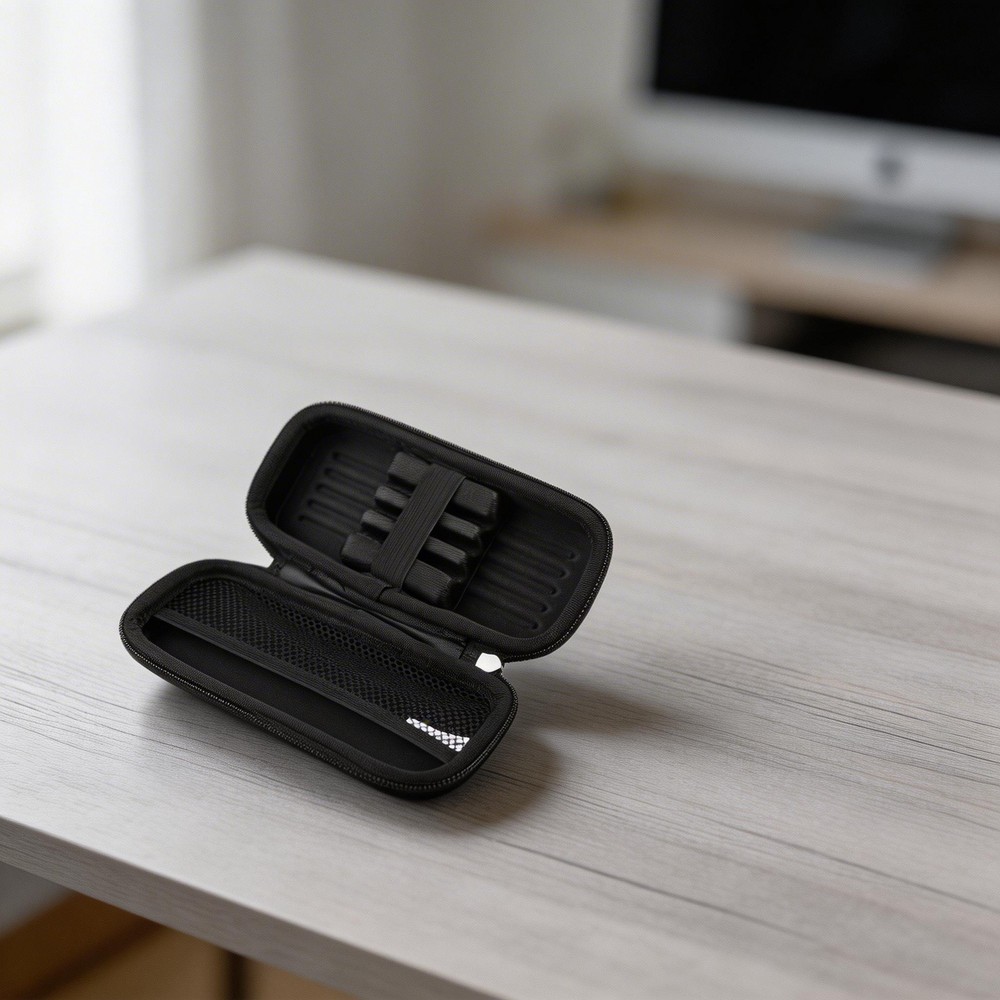 EVA Storage Case Portable Hardshell Case Elastic Straps For Accessories