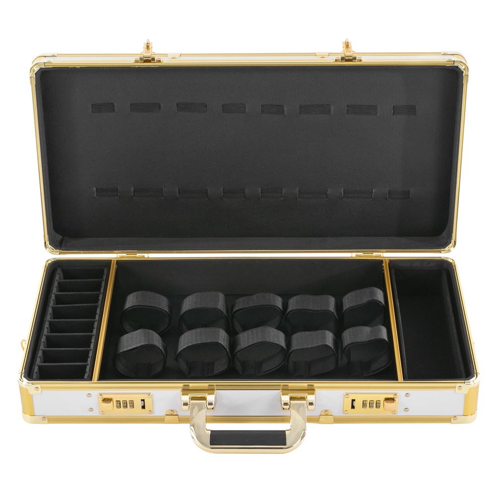 Portable Barber Carrying Case Styling Tools Storage Case Box With Shoulder Strap