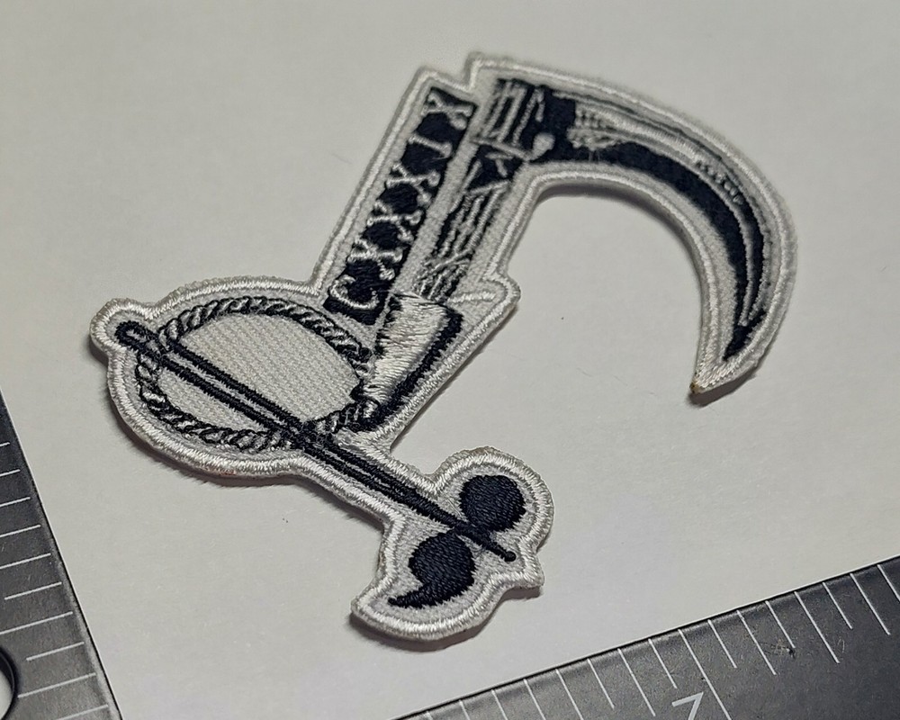 Scythe Niefe Patch Iron On Sew High Quality Embroidery Patch